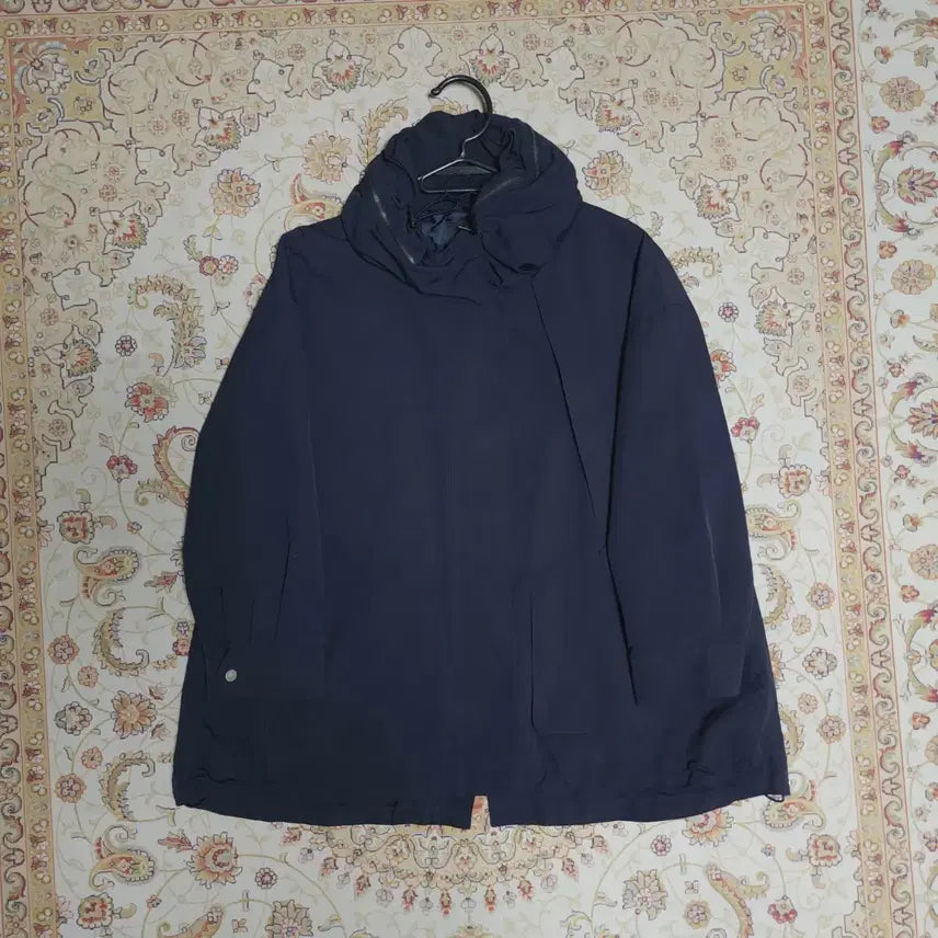 [BUNJANG] Clizy Oversized Windbreaker Jacket (Navy) - Size 66 / Clizy 클리지 여성 오버핏 바람막이 자켓66