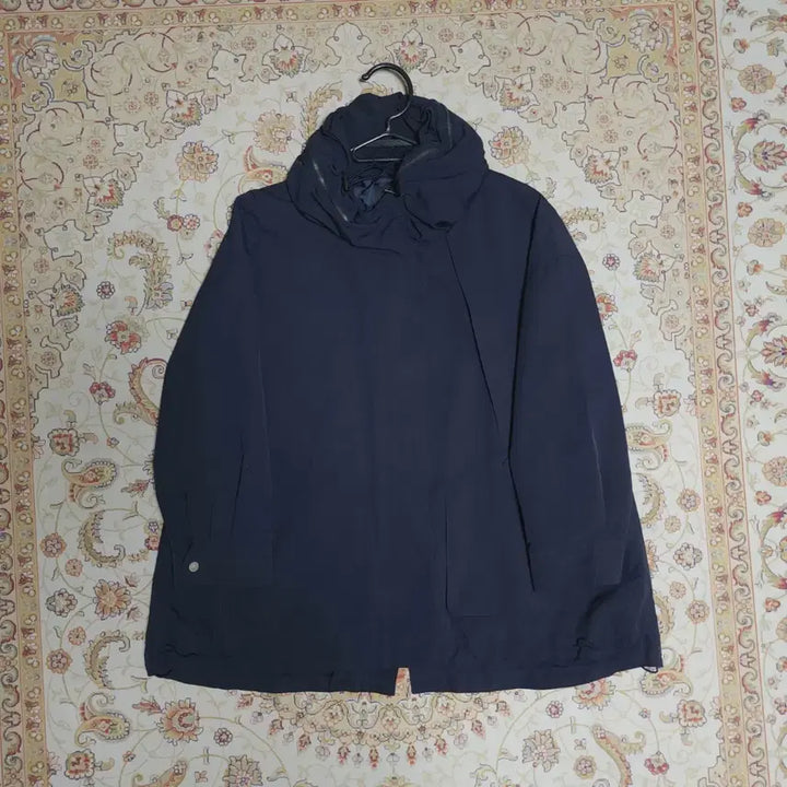 [BUNJANG] Clizy Oversized Windbreaker Jacket (Navy) - Size 66 / Clizy 클리지 여성 오버핏 바람막이 자켓66