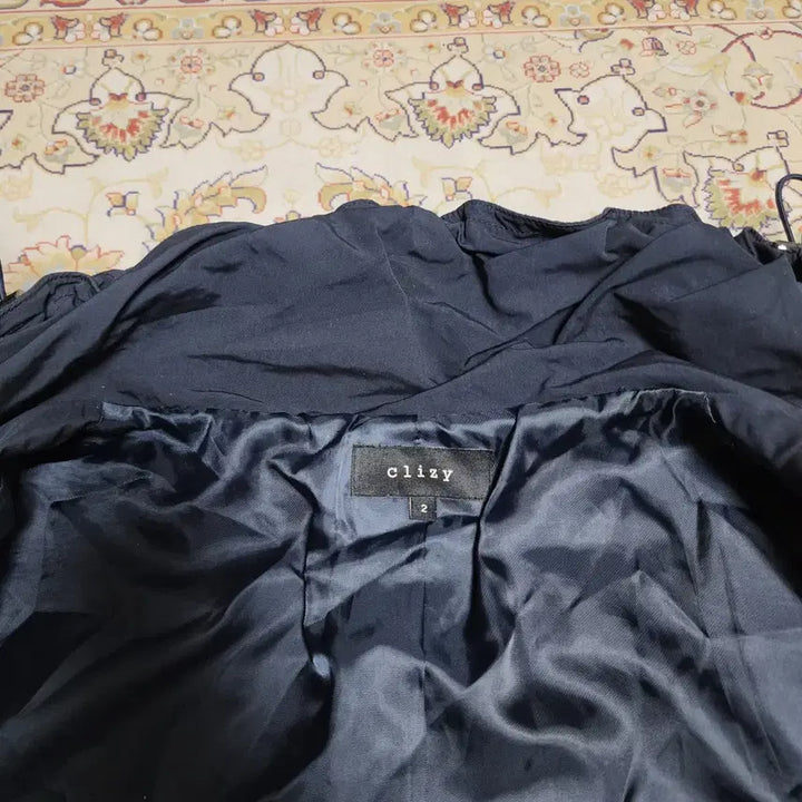 [BUNJANG] Clizy Oversized Windbreaker Jacket (Navy) - Size 66 / Clizy 클리지 여성 오버핏 바람막이 자켓66