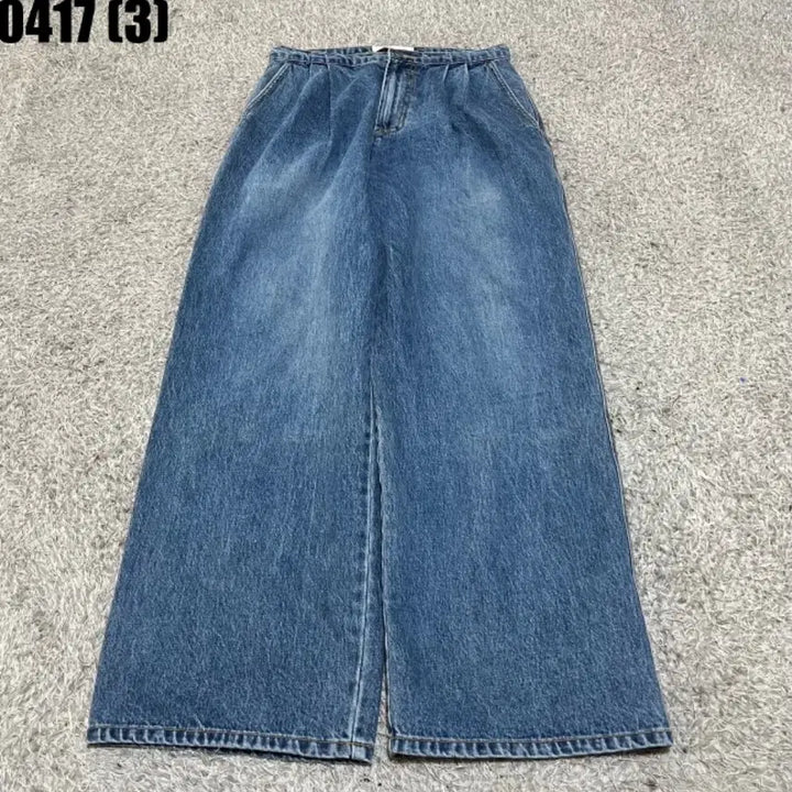 [BUNJANG] Vintage Denim Wide Pants / 빈티지 데님 와이드 팬츠