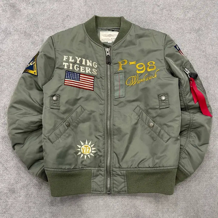 [SOLD OUT] M XTONZ 플라잉 타이거즈 봄버 자켓
