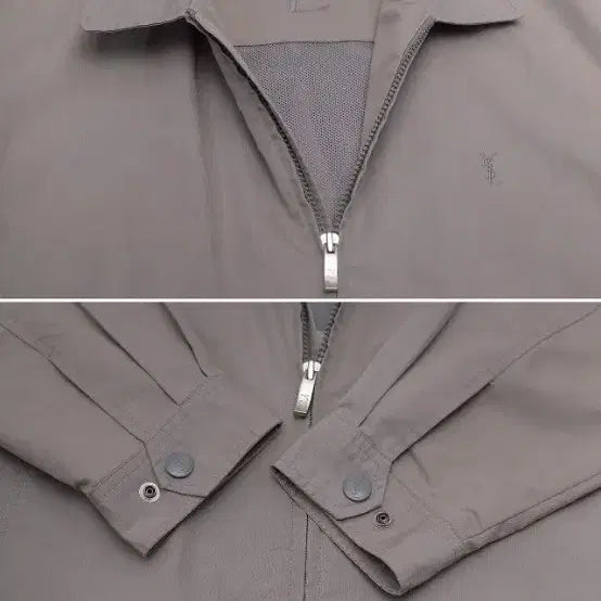 [BUNJANG] Saint Laurent Classic Casual Zip-Up Blouson Jacket / 생로랑 (YSL) 클래식 캐쥬얼 집업 블루종 오버 자켓 (105+)
