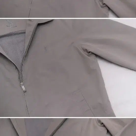 [BUNJANG] Saint Laurent Classic Casual Zip-Up Blouson Jacket / 생로랑 (YSL) 클래식 캐쥬얼 집업 블루종 오버 자켓 (105+)