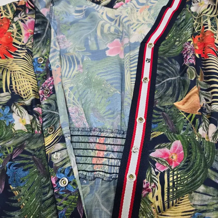 [BUNJANG] Maje Floral Pattern Long Dress / 마쥬  플라워 패턴 롱 원피스