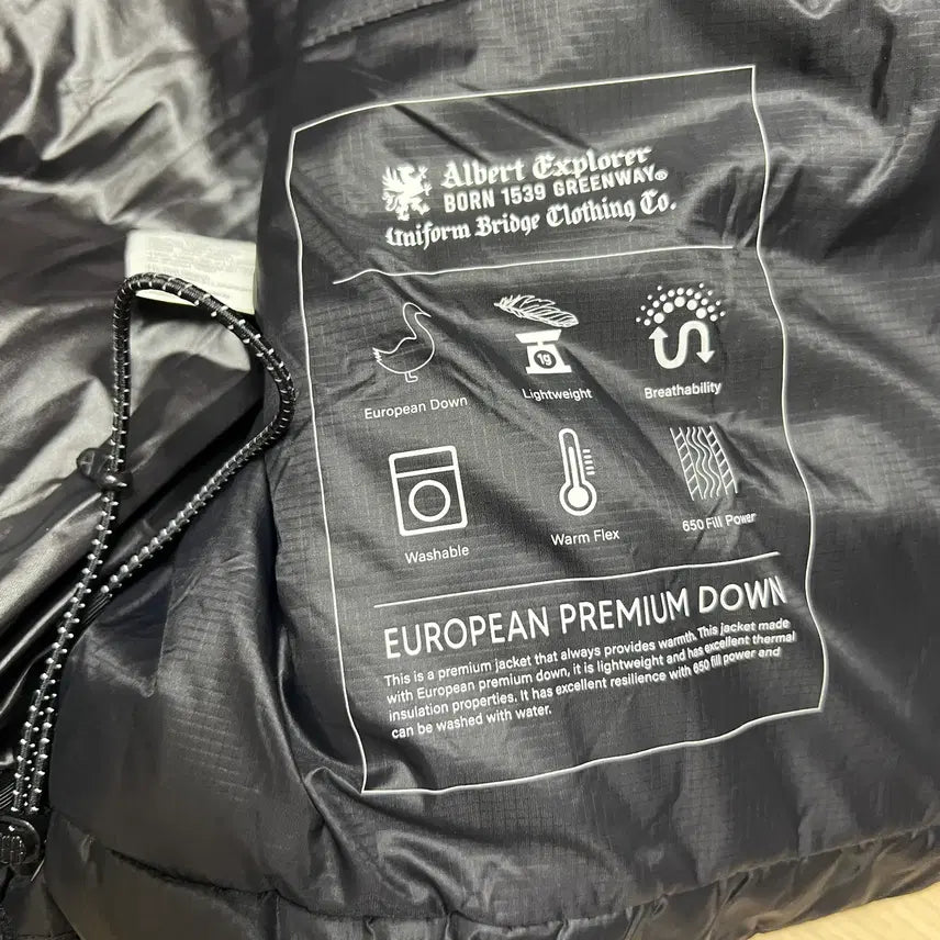 [BUNJANG] Uniform Bridge Utility Duck Down Parka (Black) - XL / [XL] 유니폼브릿지 유틸리티 덕다운 파카 (블랙)