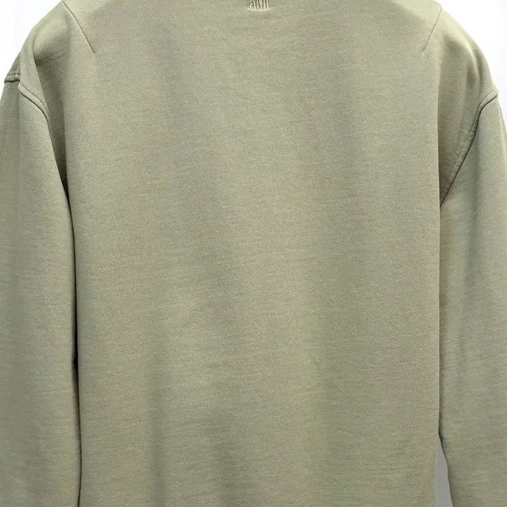 [BUNJANG] Ami Small Heart Sweatshirt Olive Green L / 아미 스몰하트 맨투맨 올리브그린 L
