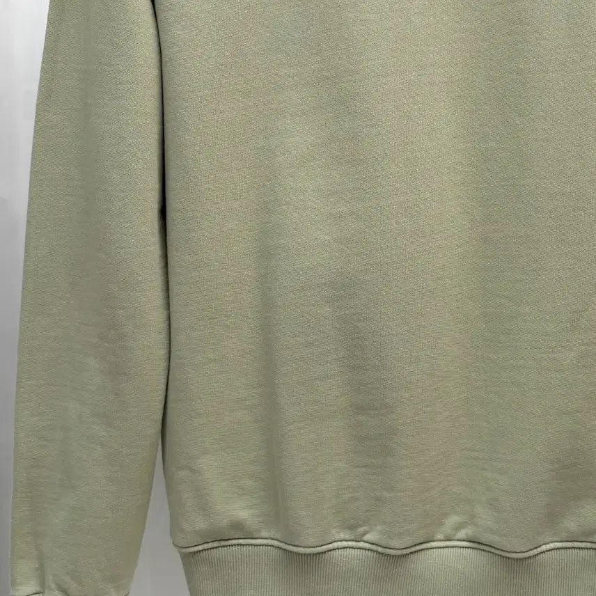 [BUNJANG] Ami Small Heart Sweatshirt Olive Green L / 아미 스몰하트 맨투맨 올리브그린 L