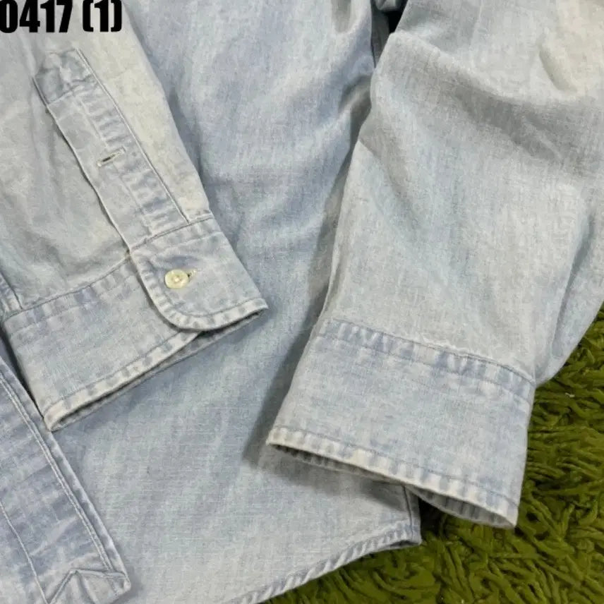 [SOLD OUT] 폴로 랄프로렌 연청 데님셔츠 긴팔 L