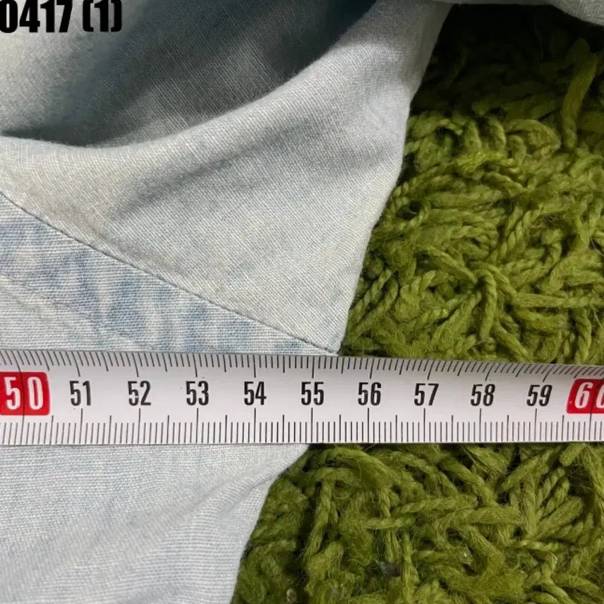 [SOLD OUT] 폴로 랄프로렌 연청 데님셔츠 긴팔 L