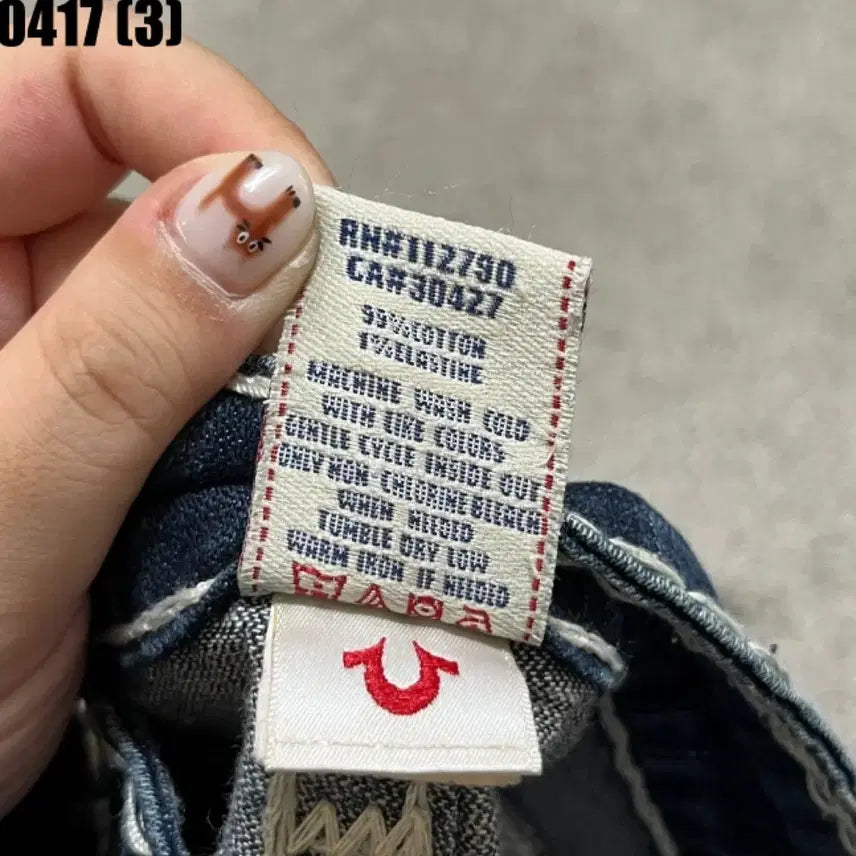 [BUNJANG] True Religion Bootcut Denim Jeans / 트루릴리젼 부츠컷 데님 청바지