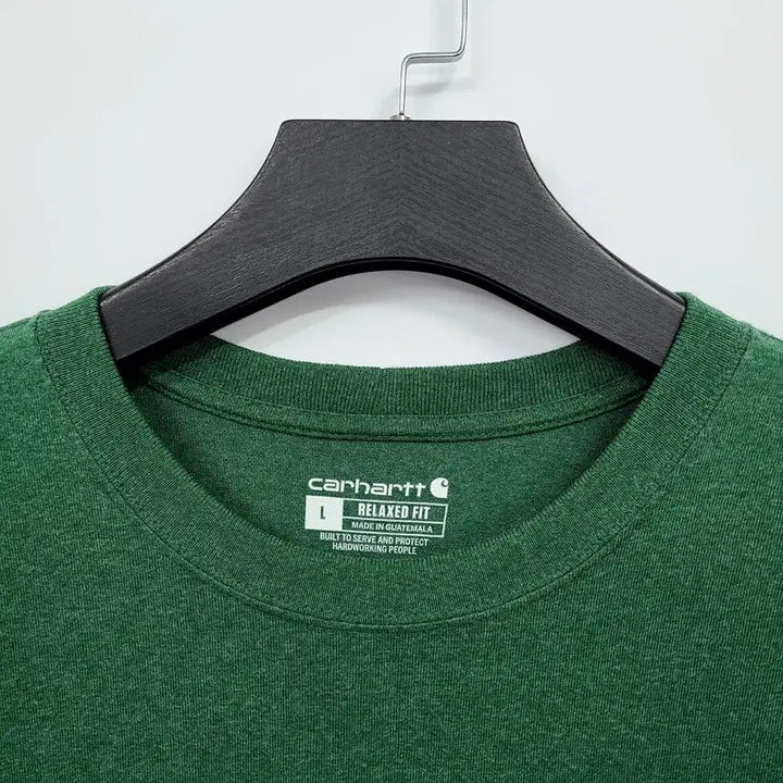 [SOLD OUT] 칼하트 릴렉스드 핏 포켓 반팔티 그린/L/앨리스/970