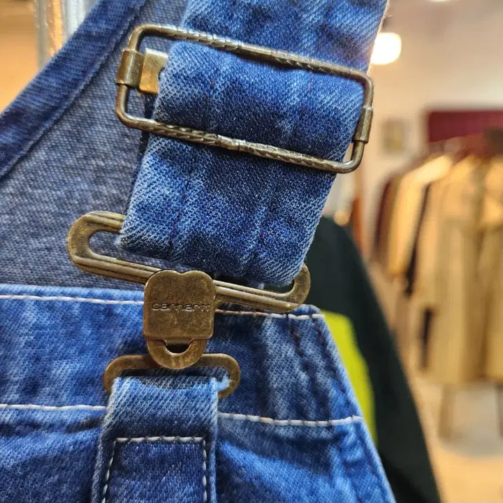 [SOLD OUT] 남,여 31사이즈 미만) carhartt 칼하트 오버롤 데님 팬츠