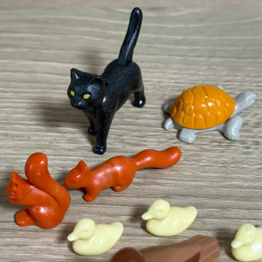 [SOLD OUT] 플레이모빌 연못 + 동물 거북이 고양이 오리 앵무새 등등