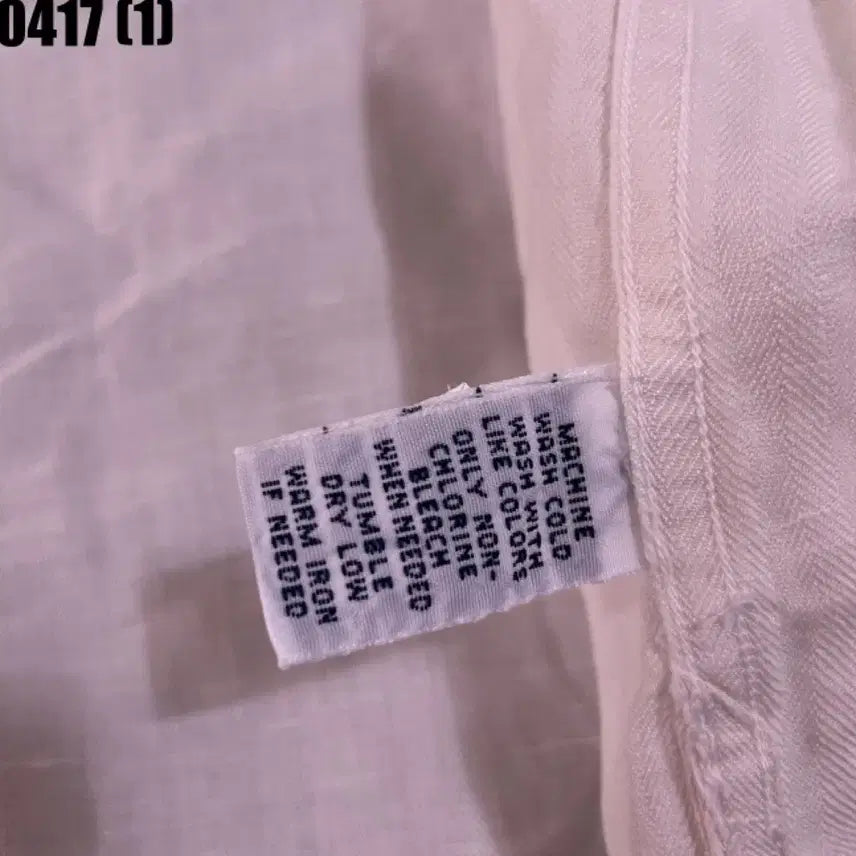 [SOLD OUT] 폴로 랄프로렌 반팔 린넨 셔츠 화이트 XL