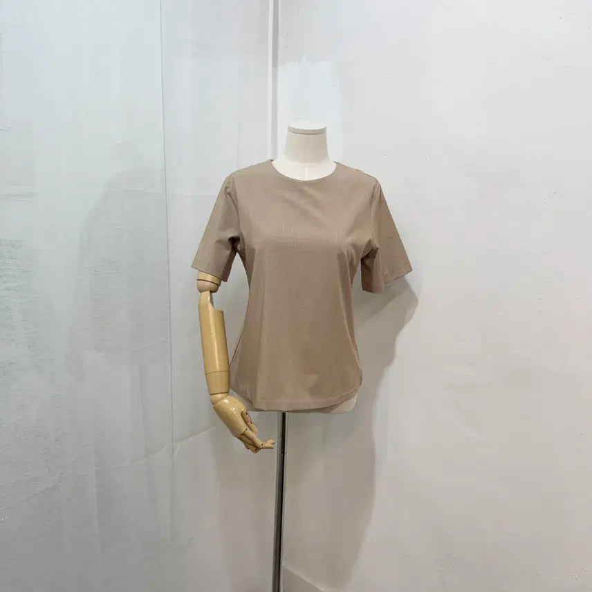 [BUNJANG] my.young Short Sleeve Blouse / 마이영 my.young 반팔블라우스 하객룩 하객블라우스 2557