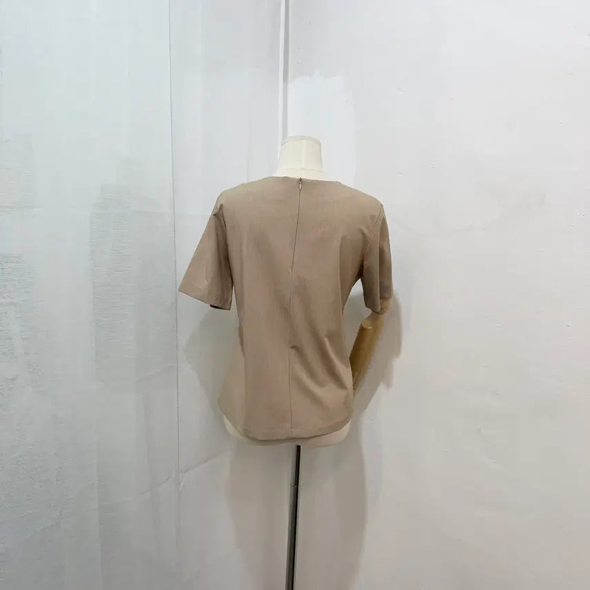 [BUNJANG] my.young Short Sleeve Blouse / 마이영 my.young 반팔블라우스 하객룩 하객블라우스 2557