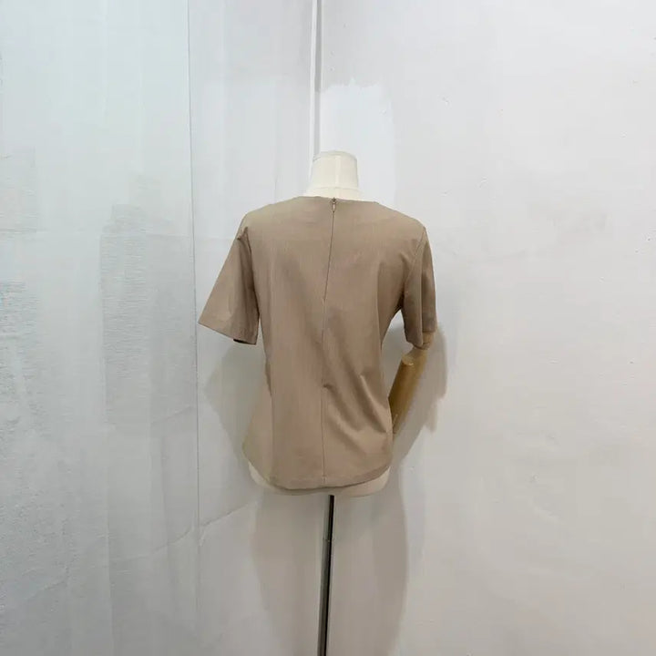 [BUNJANG] my.young Short Sleeve Blouse / 마이영 my.young 반팔블라우스 하객룩 하객블라우스 2557