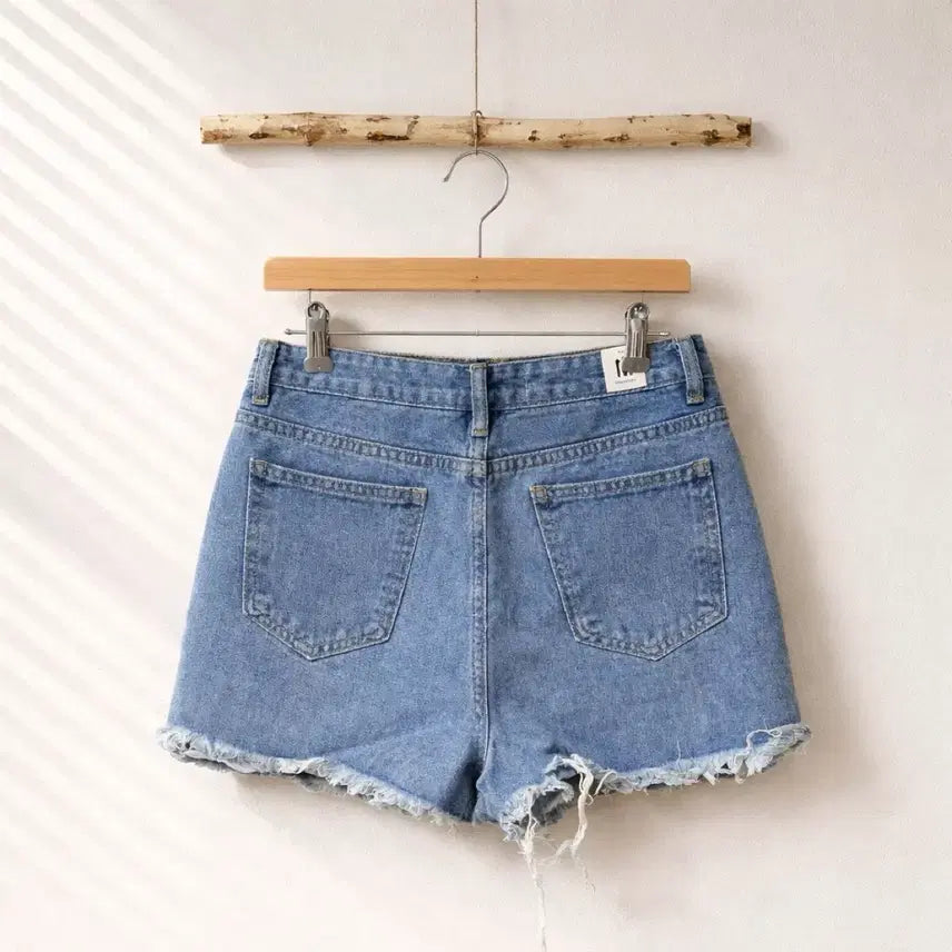 [BUNJANG] Denim Shorts / 새상품:) 데미지 청반바지 핫팬츠