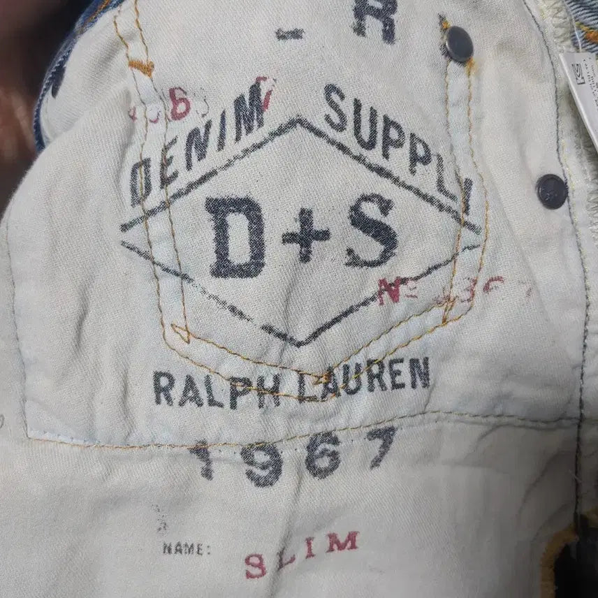 [BUNJANG] Polo Ralph Lauren Patch Denim Jeans / 폴로 랄프로렌 패치 데님 워싱 청바지