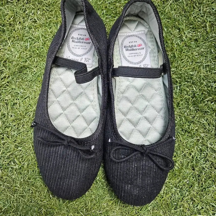[BUNJANG] Rockfish Weatherwear Flat Shoes - Black / 락피쉬 웨더웨어 플랫슈즈 블랙