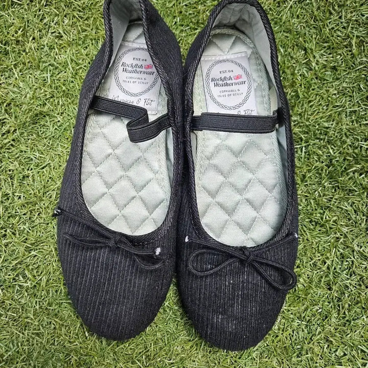 [BUNJANG] Rockfish Weatherwear Flat Shoes - Black / 락피쉬 웨더웨어 플랫슈즈 블랙