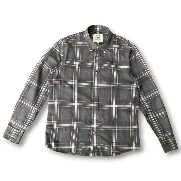 [BUNJANG] Henry Cotton Deep Green Check Shirt (Size 95) / 헨리코튼 딥그린 체크셔츠 95