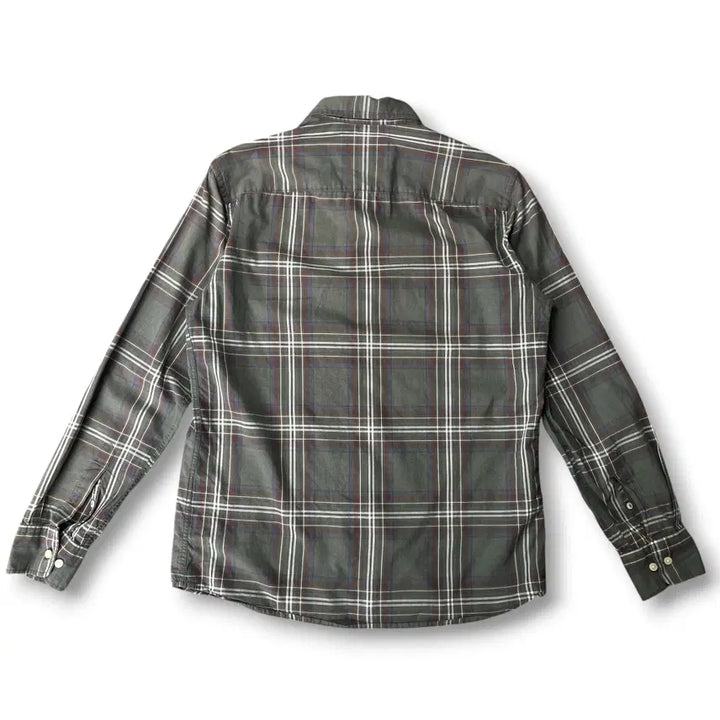 [BUNJANG] Henry Cotton Deep Green Check Shirt (Size 95) / 헨리코튼 딥그린 체크셔츠 95