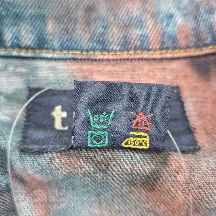 [BUNJANG] TRULY Denim Trucker Jacket Dying Custom (M) / TRULY 데님 트러커 자켓 다잉커스텀 ( M ) / 11880