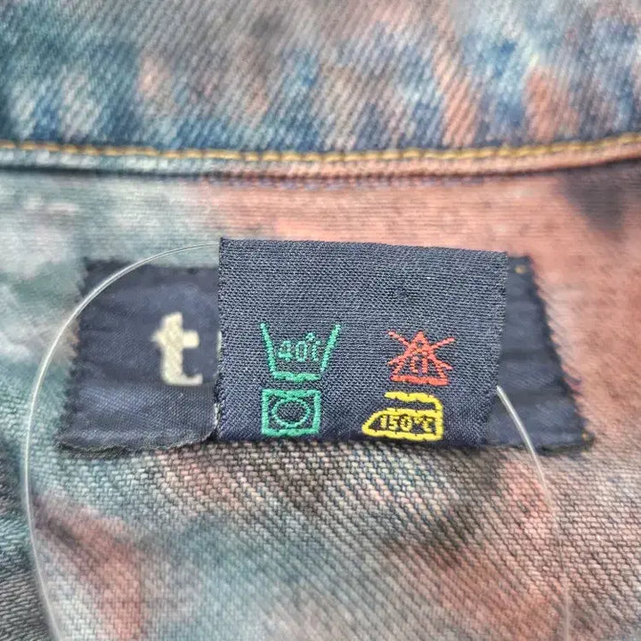[BUNJANG] TRULY Denim Trucker Jacket Dying Custom (M) / TRULY 데님 트러커 자켓 다잉커스텀 ( M ) / 11880