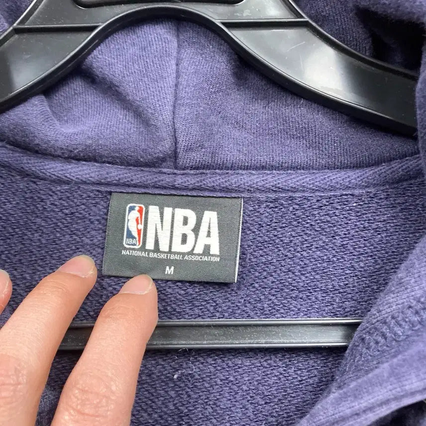 [BUNJANG] NBA Navy Hooded Zip-Up / NBA 네이비 후드집업