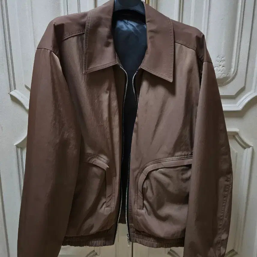 [BUNJANG] Inspector 610 Blouson Jacket Brown / 인스펙터 610 블루종 자켓 브라운 95사이즈