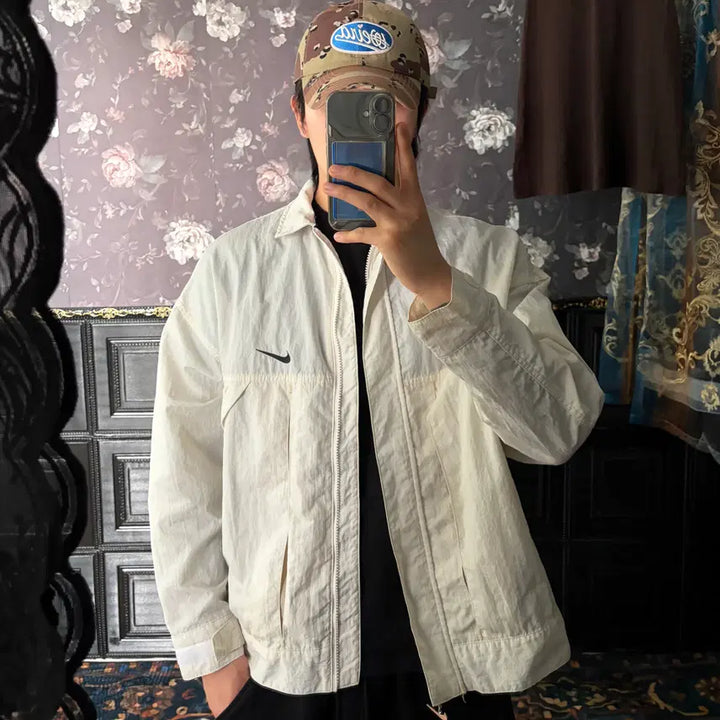 [BUNJANG] Nike Big Swoosh Windbreaker Jacket / a263) 나이키 빅스우시 바람막이 자켓