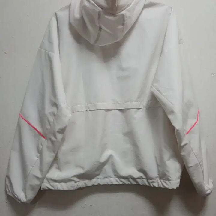 [SOLD OUT] 아디다스 여성 삼선 화이트 바람막이 자켓 사이즈 S 100