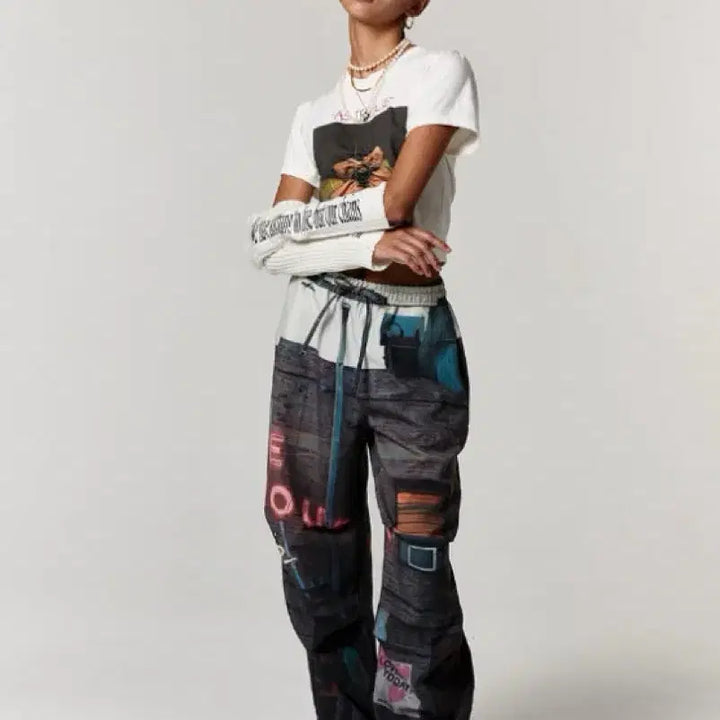 [SOLD OUT] 에즈이프캘리 CALIE CLUB PANTS GRAY (설현 바지)