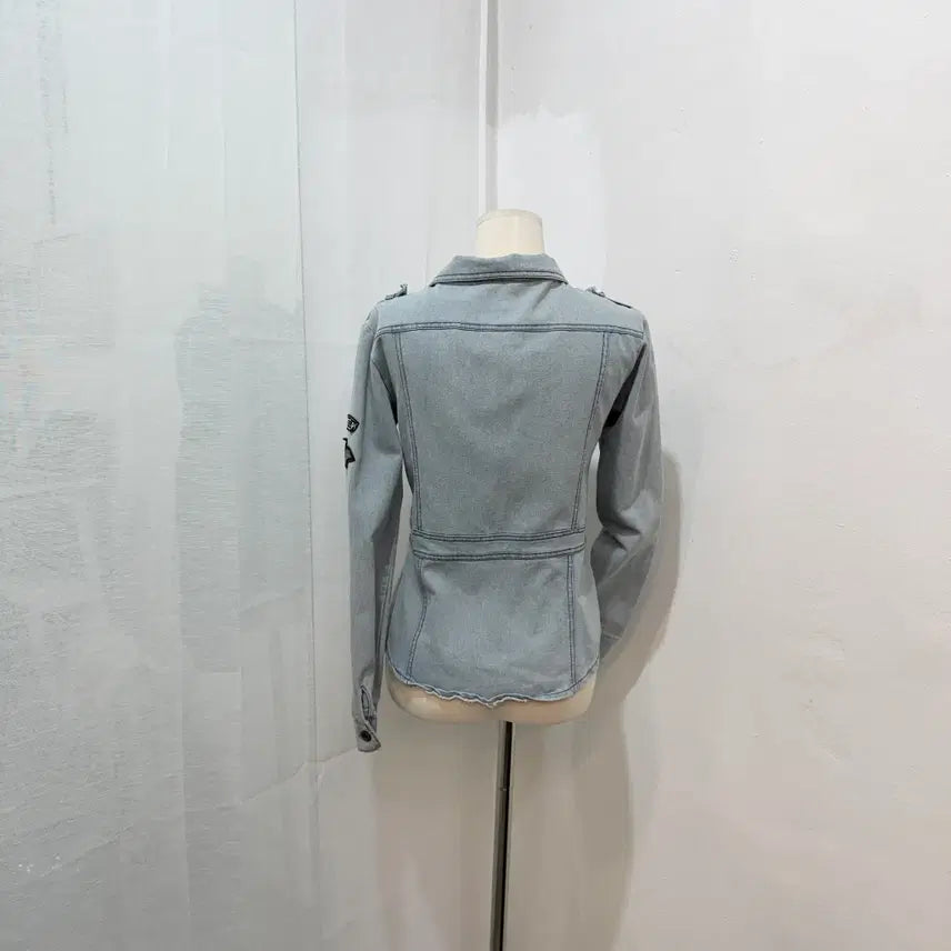 [BUNJANG] Vintage Light Blue Jacket / 와펜 연청자켓 빈티지 2611
