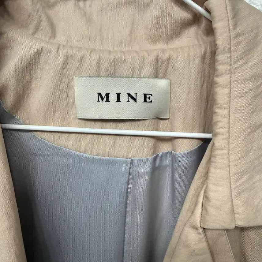 [SOLD OUT] MINE 마인 베이지 트렌치코트