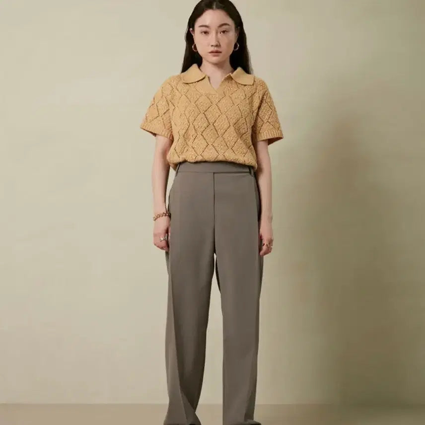 [BUNJANG] WMM Studio Argyle Polo Shirt / 새상품 wmm 스튜디오 아가일 폴로 셔츠