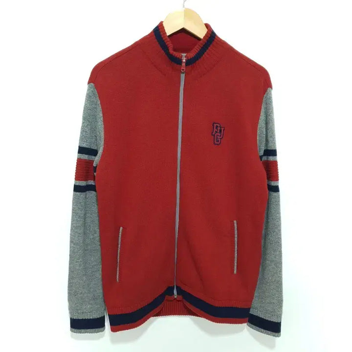 [BUNJANG] JDX Wool Knit Zip-up Jacket / JDX 울 니트 집업 100_M2046