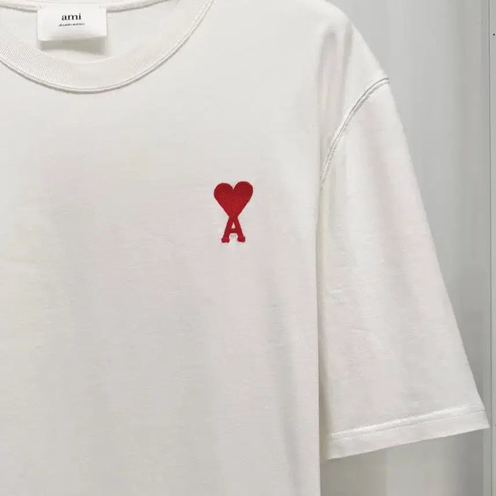 [BUNJANG] BTS Heart Logo White T-shirt XL / 아미 하트로고 반팔티 화이트 XL