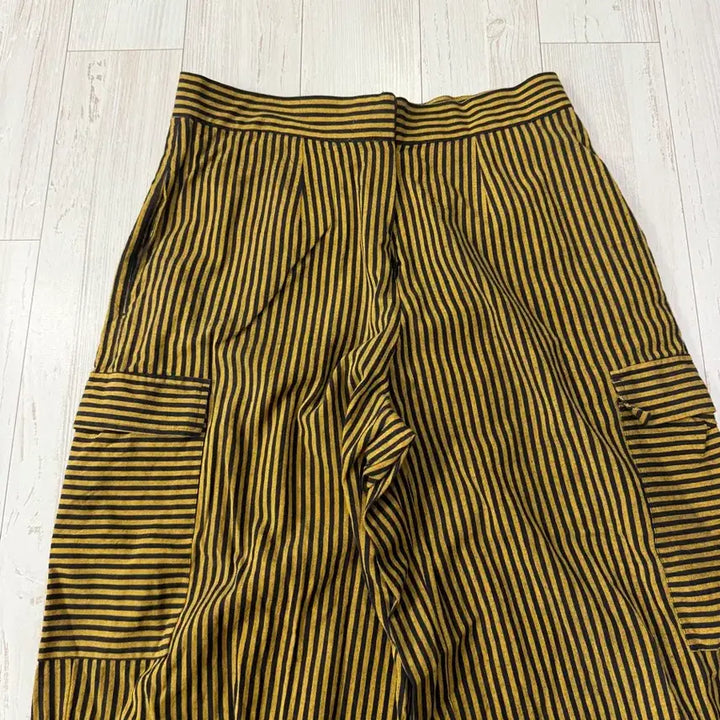 [BUNJANG] Striped Cargo Jogger Pants / 냉장고바지 발리바지 여자조거 여자카고조거 여성조거 요가바지 여름조거 줄무