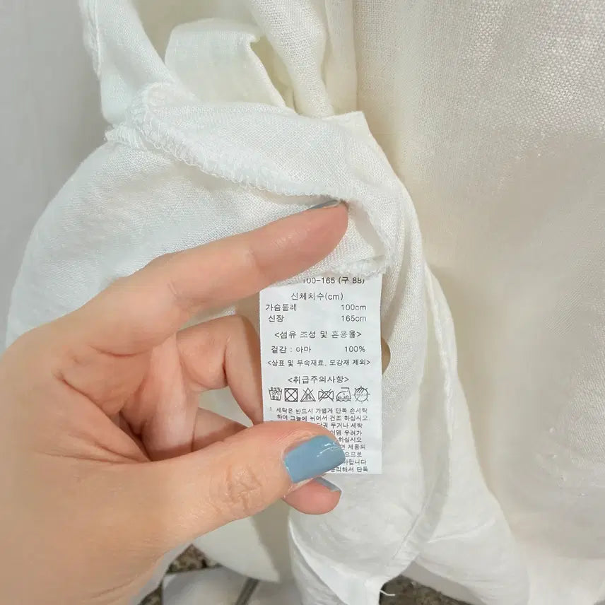 [BUNJANG] Studio Lux Linen Blouse / 스튜디오럭스 린넨 5부블라우스 린넨셔츠 리넨 3233