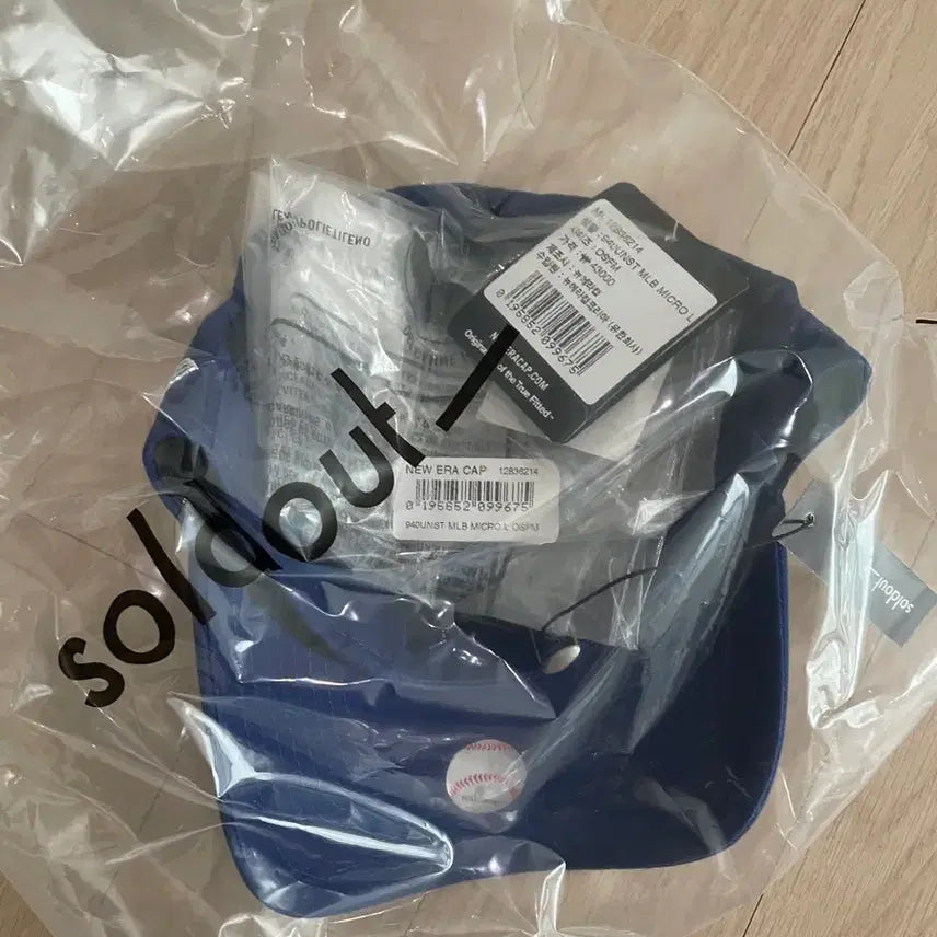 [BUNJANG] MLB LA Dodgers Micro Logo Unstructured Ball Cap / mlb 마이크로 로고 LA 언스트럭쳐 볼캡 새상품