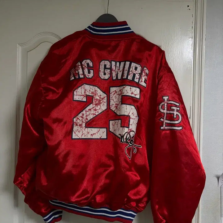 [BUNJANG] St. Louis Cardinals Vintage Baseball Jacket / 90년대 Genuine Merchandise 세인트루이스 카디널스 야구켓