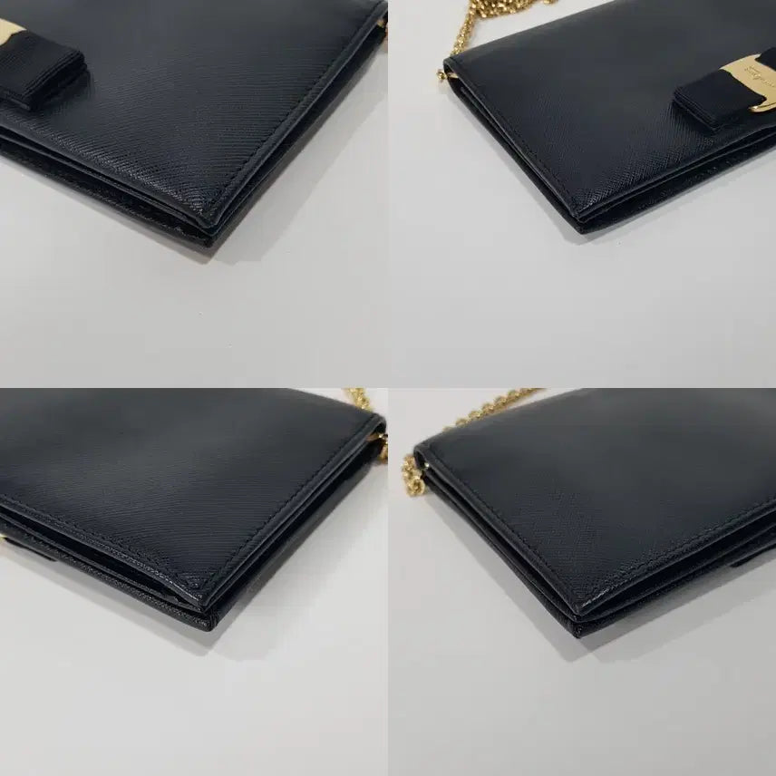 [BUNJANG] Ferragamo Ginny Chain Wallet Crossbody Bag / 정품)페라가모 지니 체인 지갑 크로스백