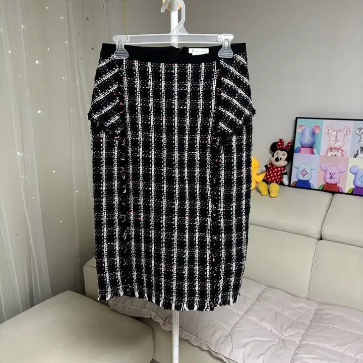 [BUNJANG] It Misha Tweed Long Skirt / [28]잇미샤 트위드치마