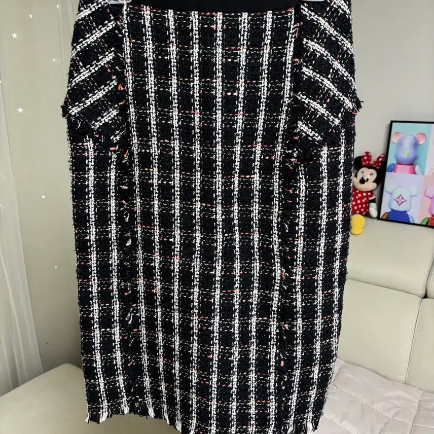 [BUNJANG] It Misha Tweed Long Skirt / [28]잇미샤 트위드치마
