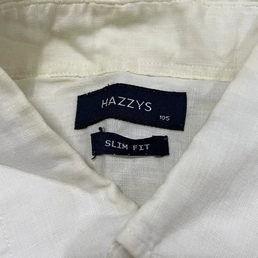 [BUNJANG] Hazzys Slim Fit Linen Long Sleeve Shirt / XL 헤지스 슬림핏 여름 린넨 긴팔 셔츠 0417-2
