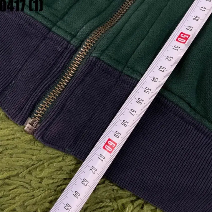 [BUNJANG] Polo Ralph Lauren Two-Tone Hooded Zip-up Jacket / 폴로 랄프로렌 후드집업 그린 네이비 M