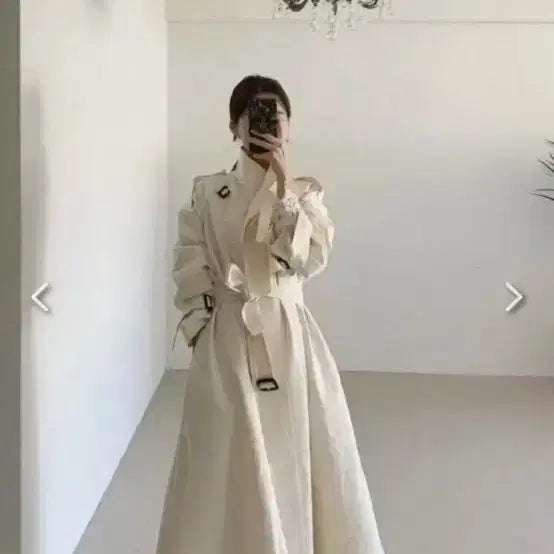 [BUNJANG] Vicinni Dressy Trench Coat / 바이씨니 드레시 트렌치코트