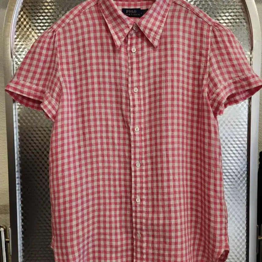 [SOLD OUT] [폴로 랄프로렌] 체크 반팔 셔츠 4사이즈